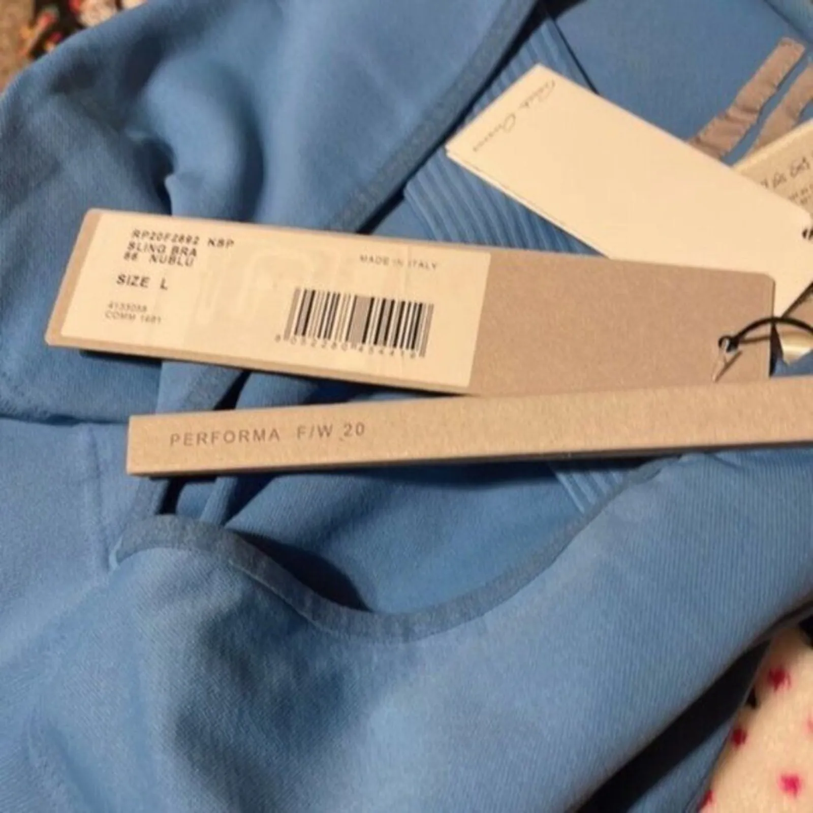 Rick Owens Athletic Crop Top Pastel blue L Size L - Image 3