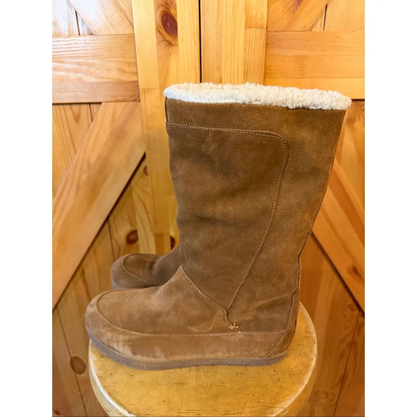 Rocket Dog Tillie suede boots chestnut Size EU 40 US 9-9.5 - Image 3