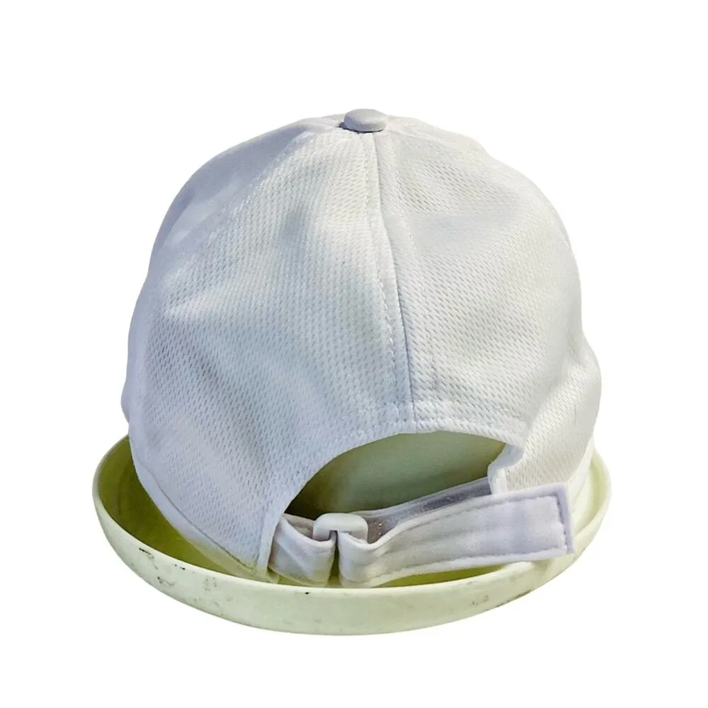 RBX Unisex Baseball Cap White - Image 3