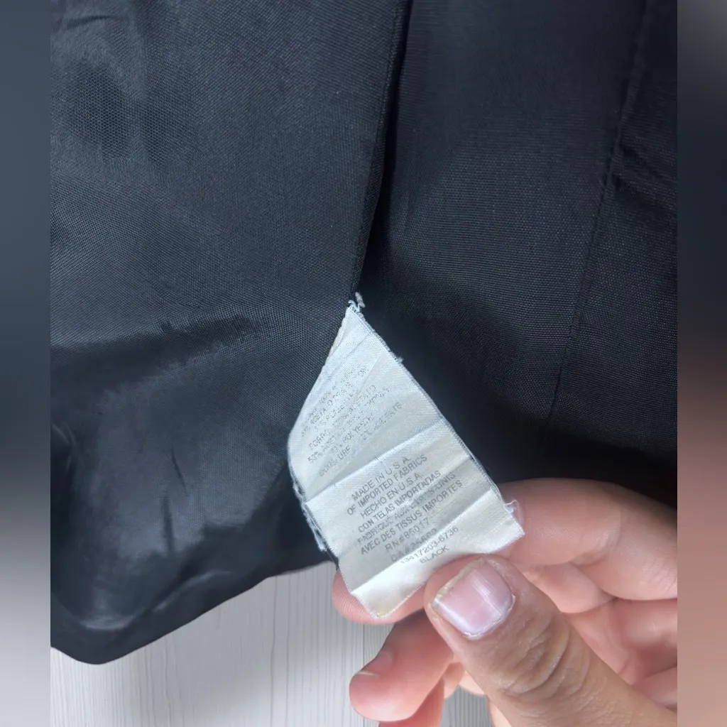 BEBE Women’s Black Business Casual Tailored Blazer Jacket - Image 6