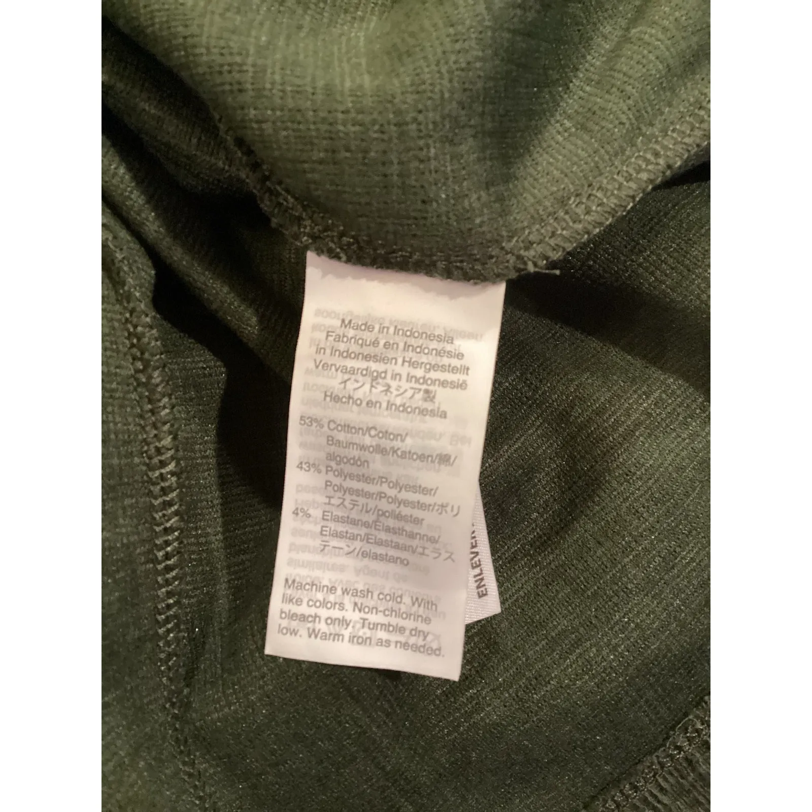 Madewell Texture & Thread Button-Front Tank Dress in Dark Forest Green Sz S NWT - Image 9