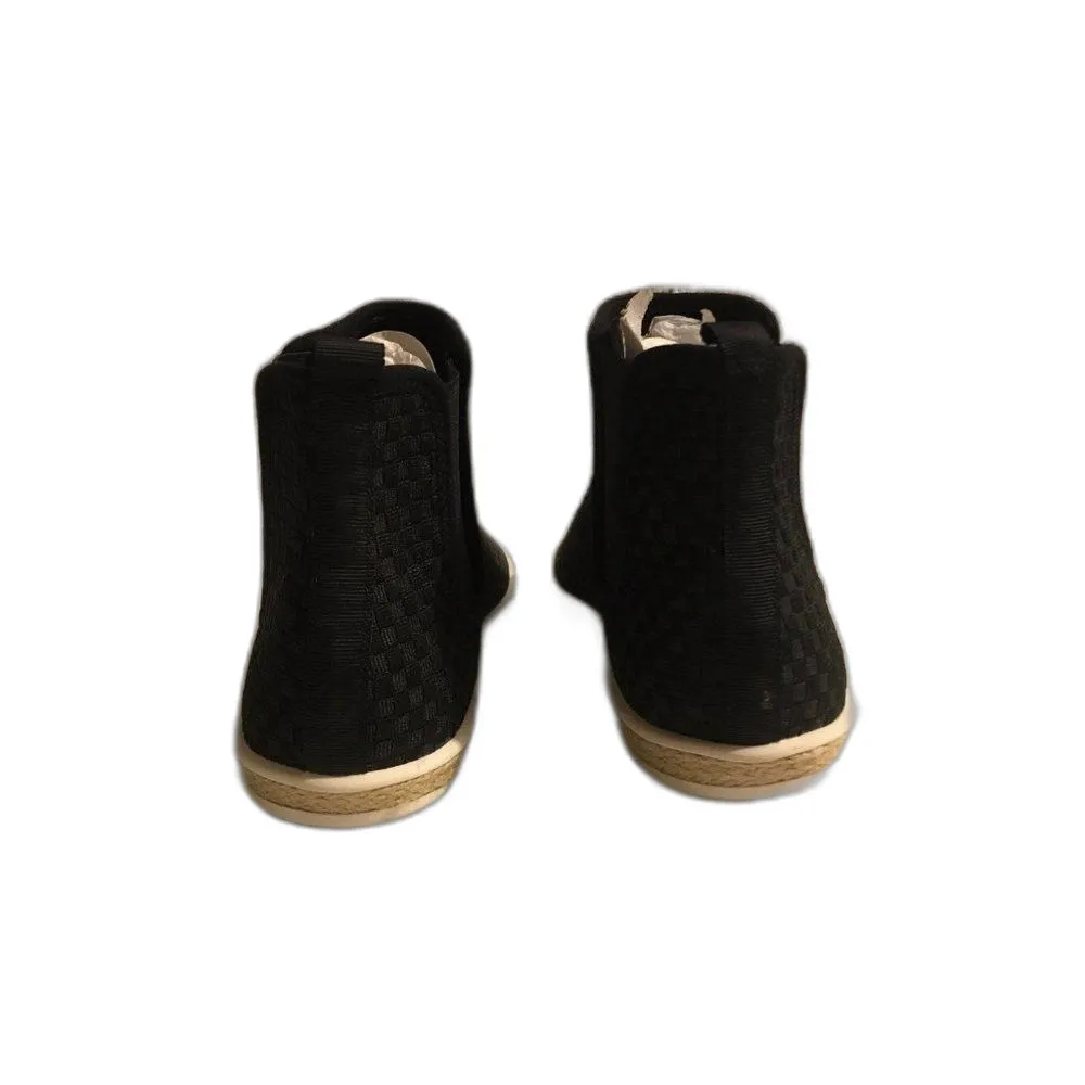 Aerosoles Women's Fun Fair Fashion Sneakers slip on - Black Fabric size 8 - Image 4