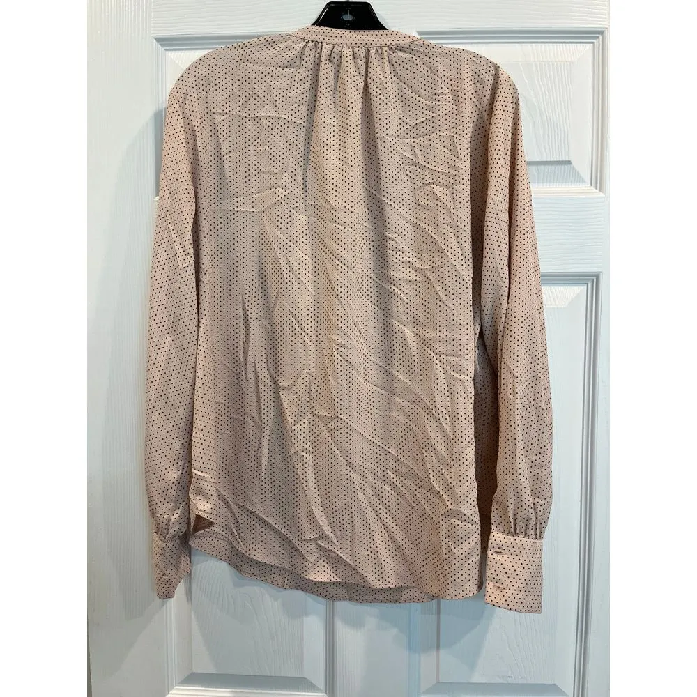 H&M but‎ in work too pink polka dot long sleeves - Image 4