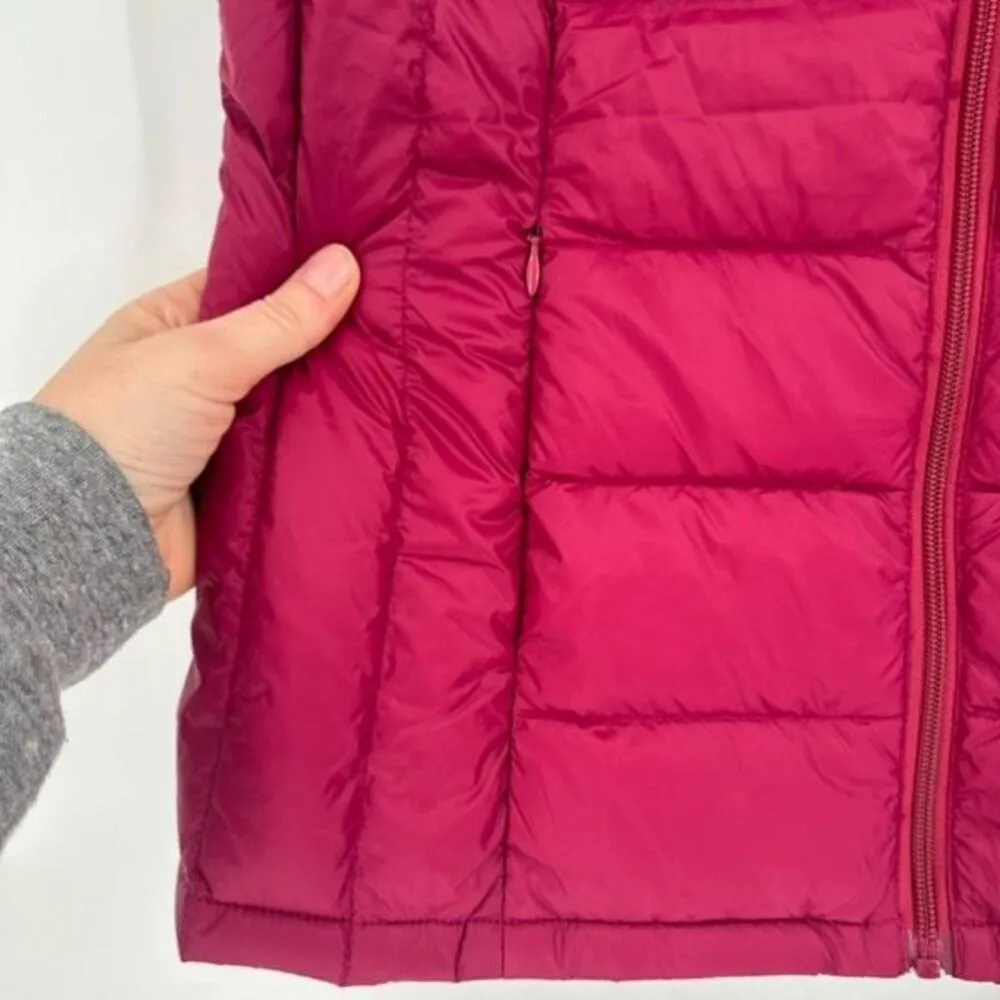 NWT Market & Spruce Womens Down‎ Quilted Full Zip Packable Vest Burgundy Medium - Image 10