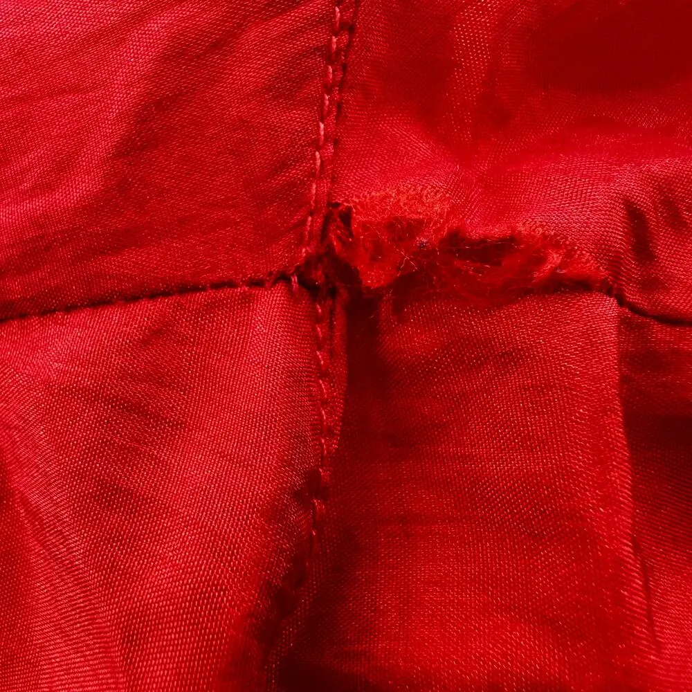 Vintage Ellesse Track Suit Set Zip Up Jacket Jogger Pocket Snap Orange 1 XS - Image 10