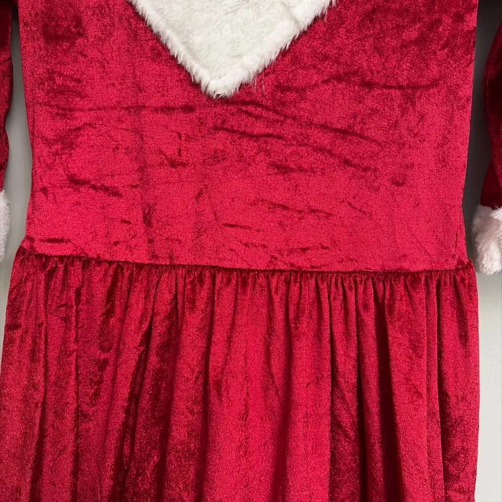 Leg Avenue Festive Red Santa Clause Outfit with White Trim size S - Image 4