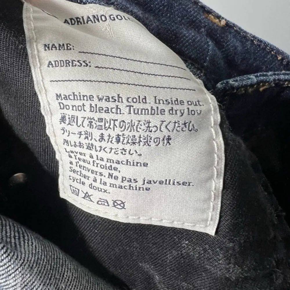 AG ADRIANO GOLDSCHMIED the stilt cigarette jeans super stretch denim size 24 - Image 12