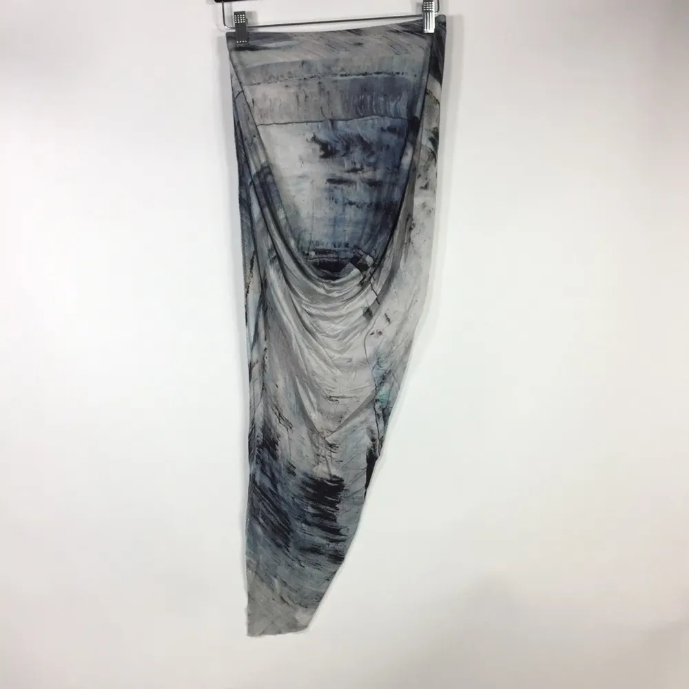 Helmut Lang Tie Dye Asymmetrical Skirt - Image 7