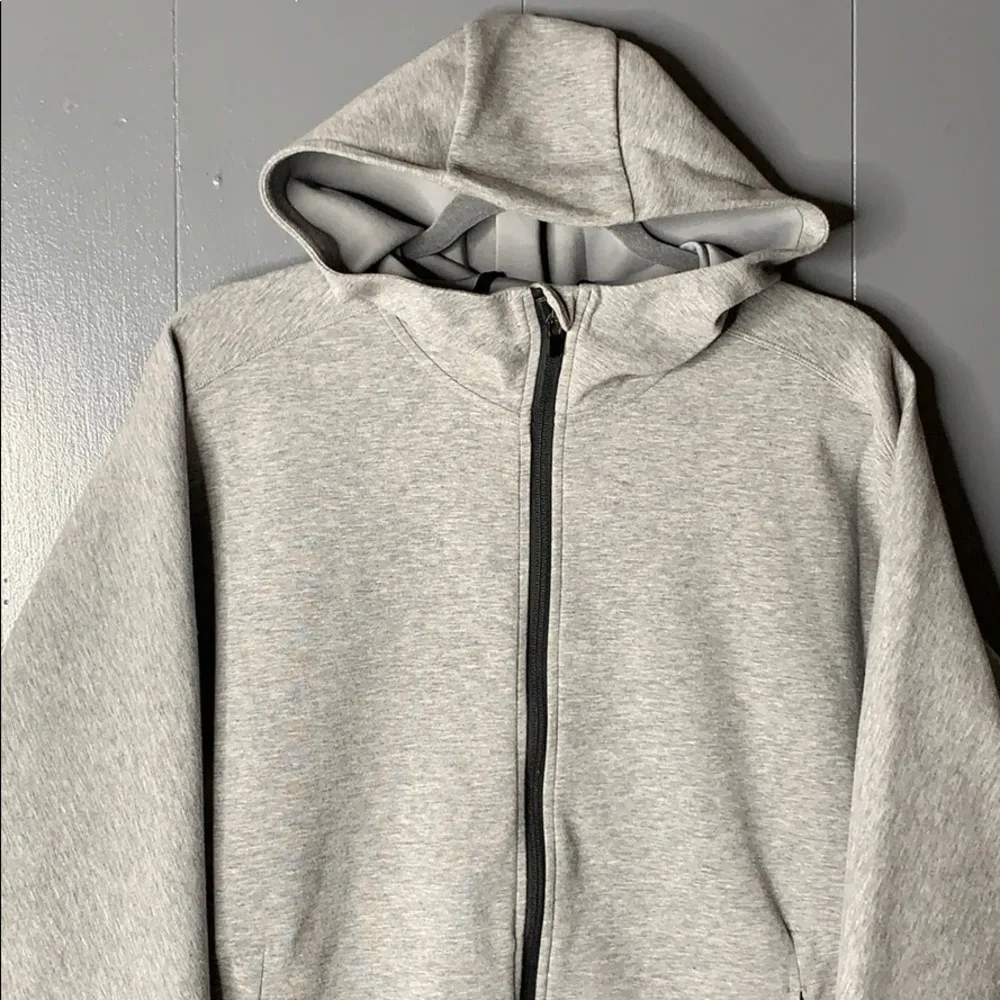 Athleta Grey Active Hoodie‎ Full Zip Size S - Image 3