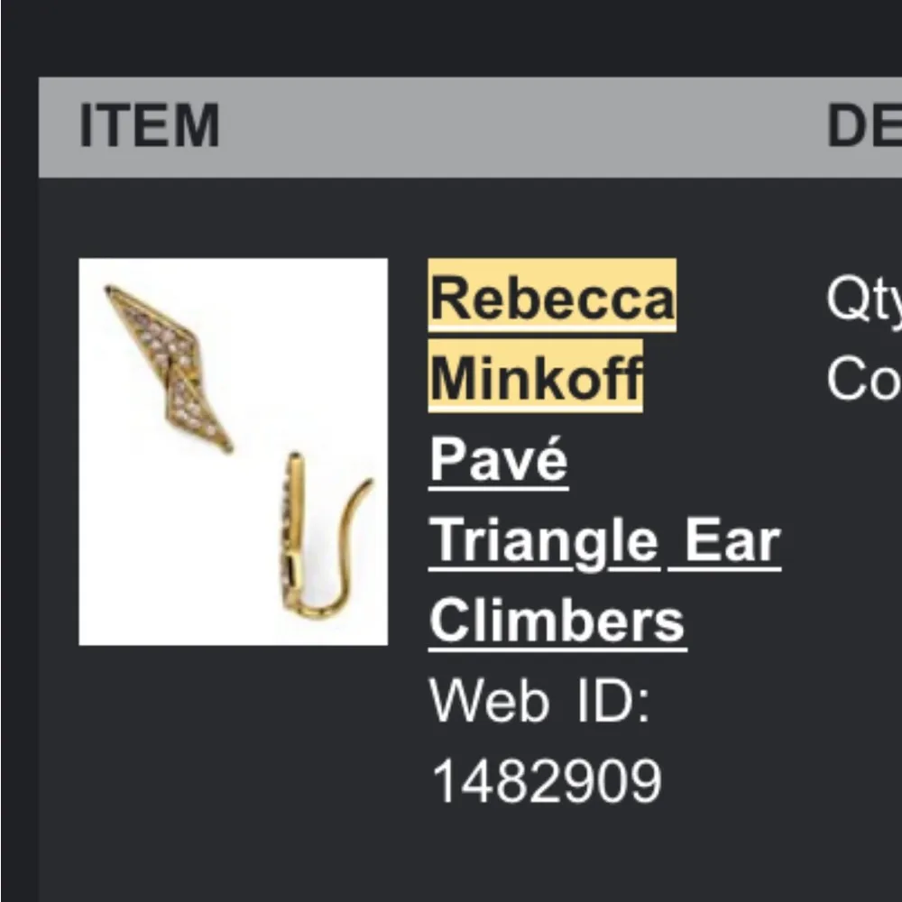 Rebecca Minkoff Ear Climber - Image 2