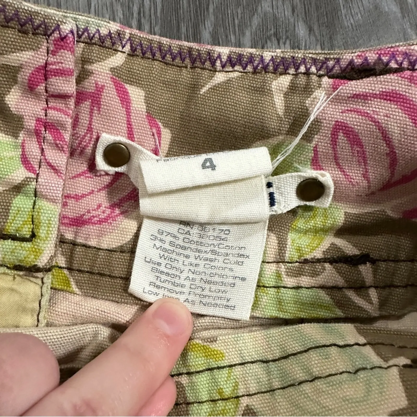 Vintage Anthropologie Hei Hei Sidewalk Garden Floral Print Pencil‎ Skirt Size 4 - Image 4