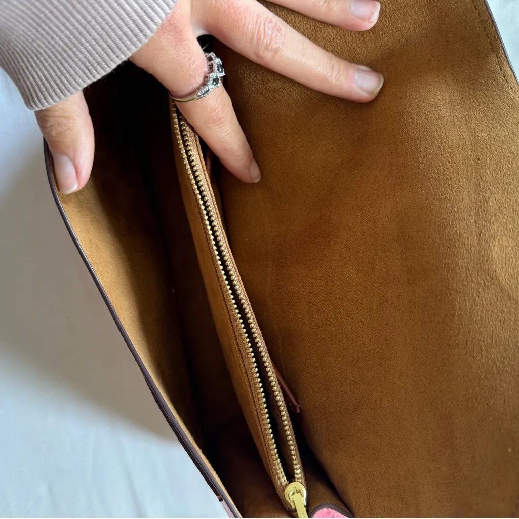 NWT Coach Tabby Shoulder Bag 26 Orange& Pink - Image 12