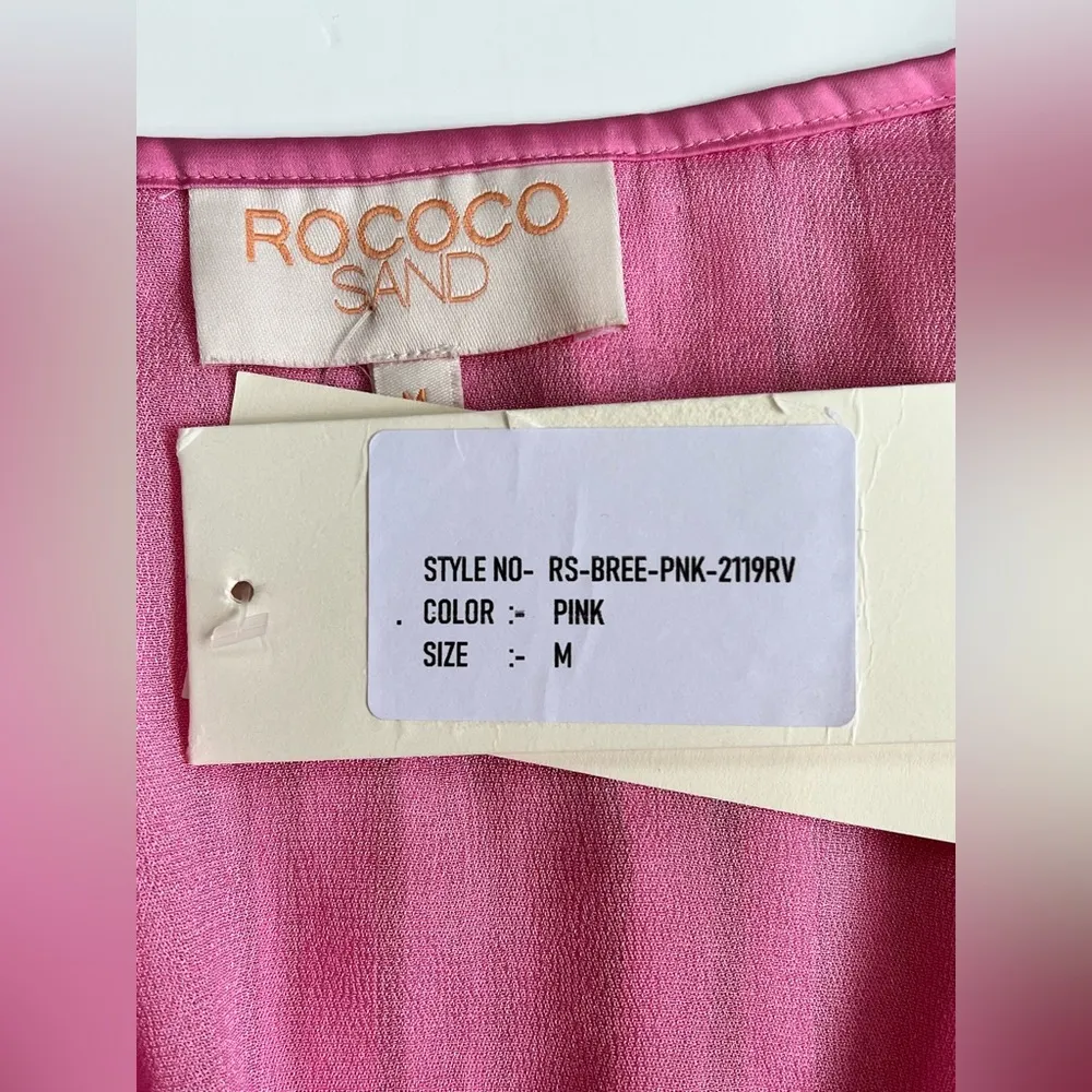 NWT Rococo Sand Midi Dress in Pink, size M Size M - Image 6