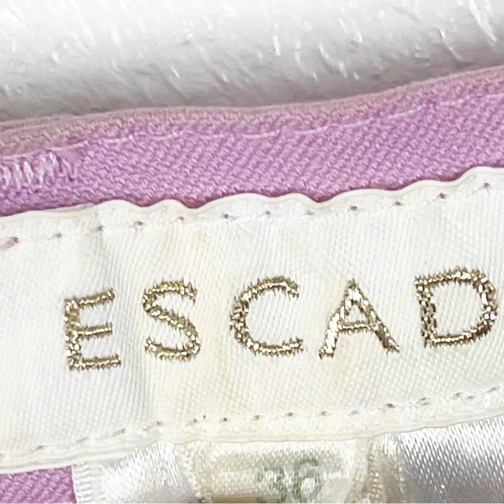 ESCADA Pink Flare Legs Front Pockets Pants, Size 6 - Image 5