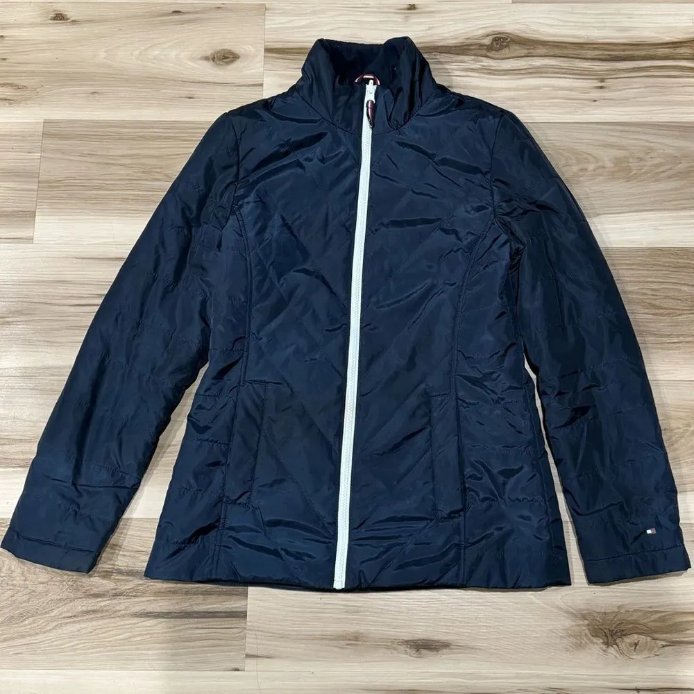 Tommy Hilfiger 3-in-1 All Weather System Navy Blue Jacket Women’s Small - Image 5