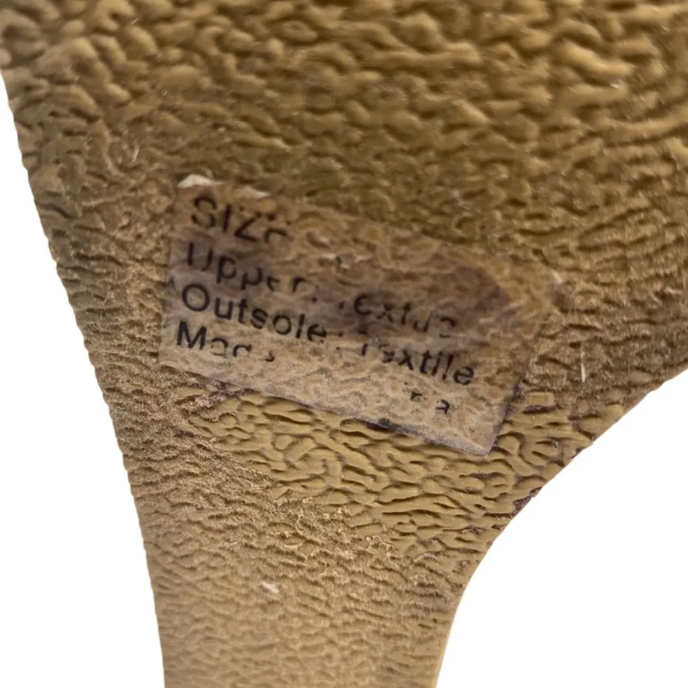 Olivia Miller ꧁ Fringe Peep Toe Cutout Cork Wedge Sandals ꧁ Black Microsuede ꧂ - Image 14