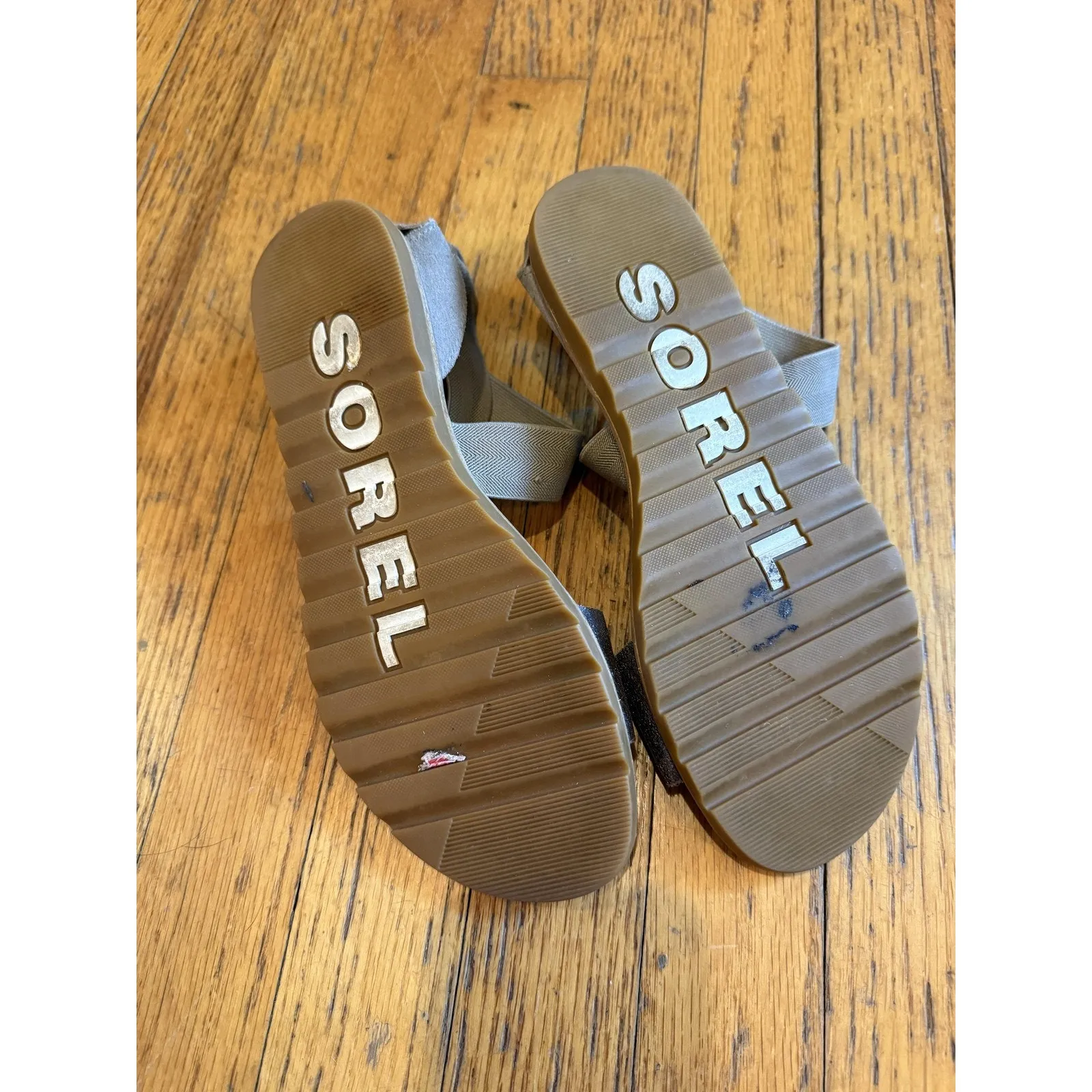 Sorel Ella Sandal Shoes Womens Size 8 Criss Cross Strap Flats 1943791240 - Image 6