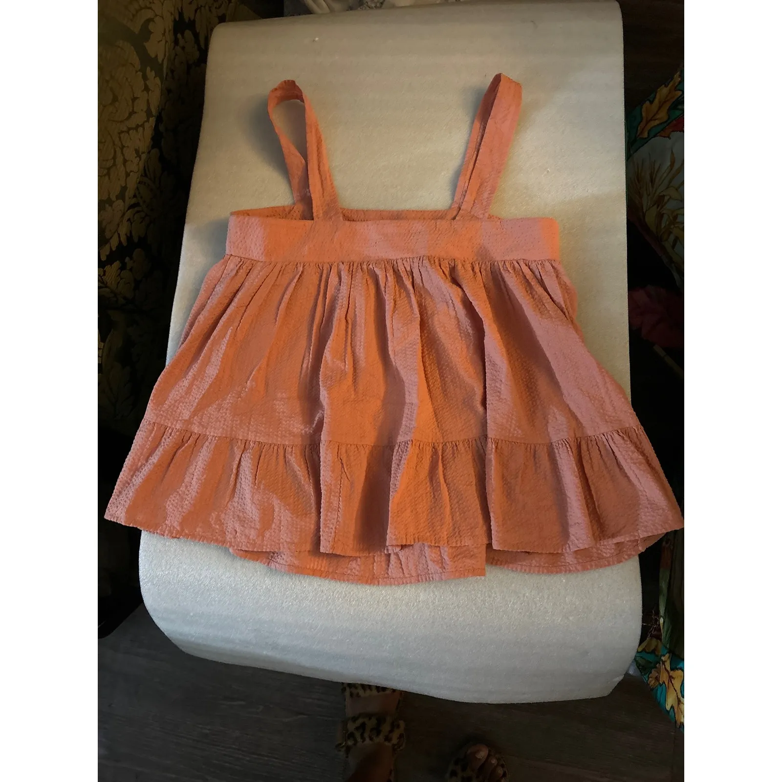 ASOS Pink Ruffle Bottom Babydioll Top 4 Coquette Girl Balletcore Fairycore NEW - Image 6