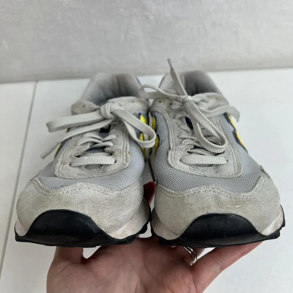 New Balance Size 8 515 Sneakers Shoes Gray Suede Mesh Running WL515AAC Retro - Image 9