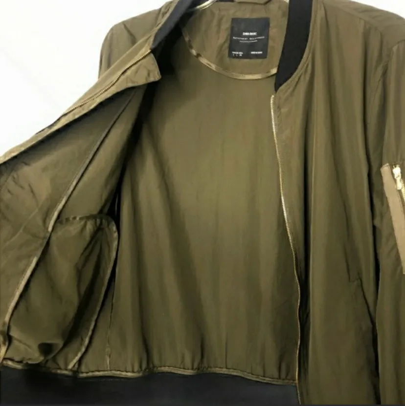 Green Bomber Jacket - Image 8