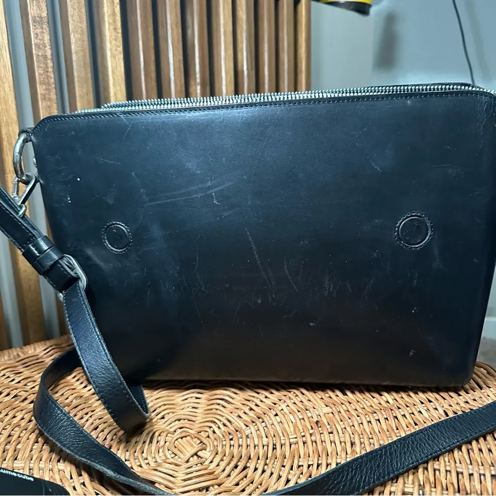 Still Nordic Black Minimalist Fergie Shoulder Bag & Anouk Crossbody Bag Bundle - Image 8