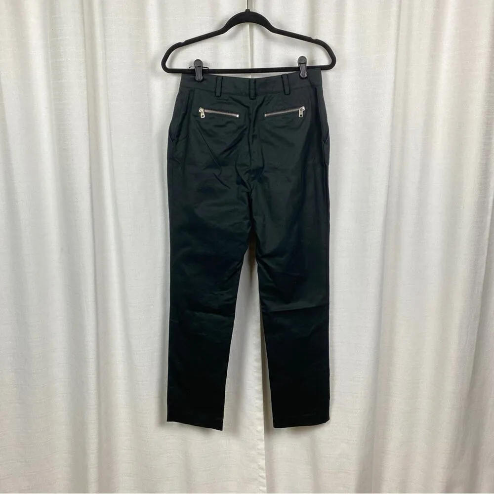 McQ Alexander McQueen Black Zipper Cuff Pants Sz.IT40 Size undefined - Image 7
