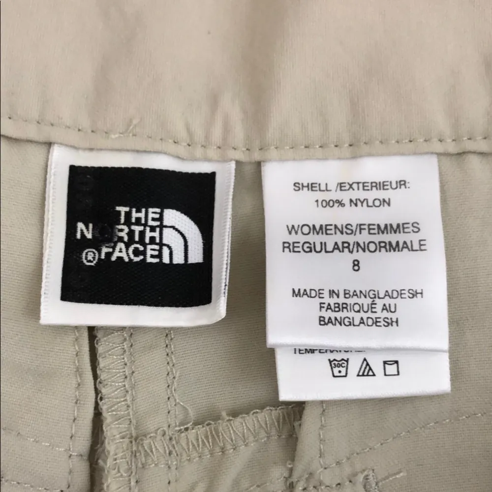 Beige Curve Love Zip Off Hiking Pants by The North Face - Image 6