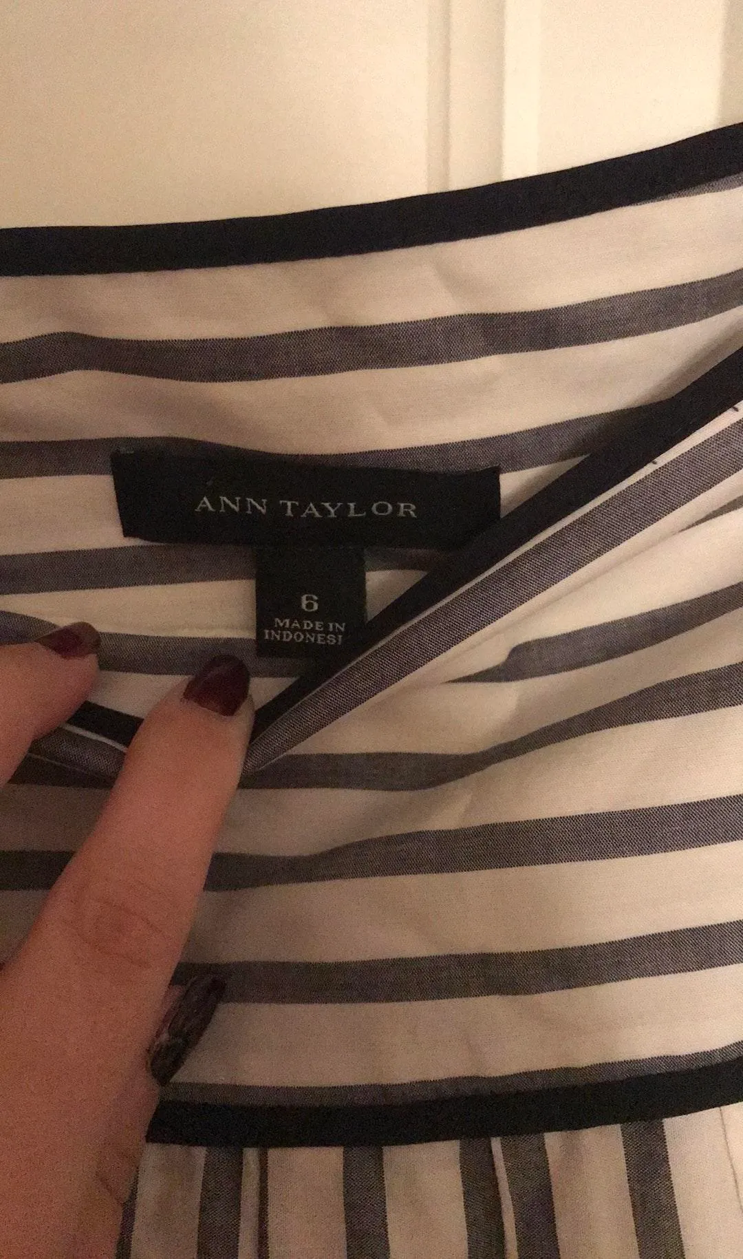 Full Circle Striped Skirt 6 - Image 6