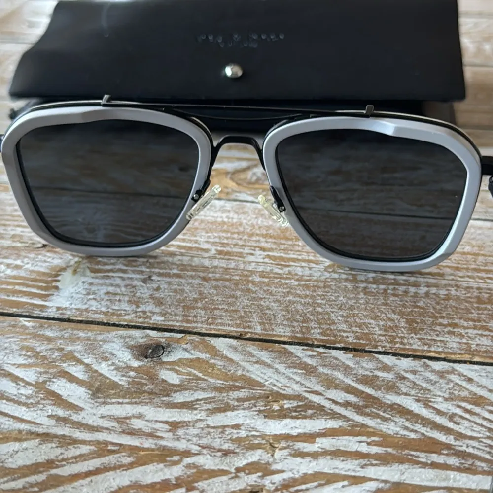 🕶️Rag & Bone Phantom Leather Wrapped Sunglasses🕶️ - Image 6