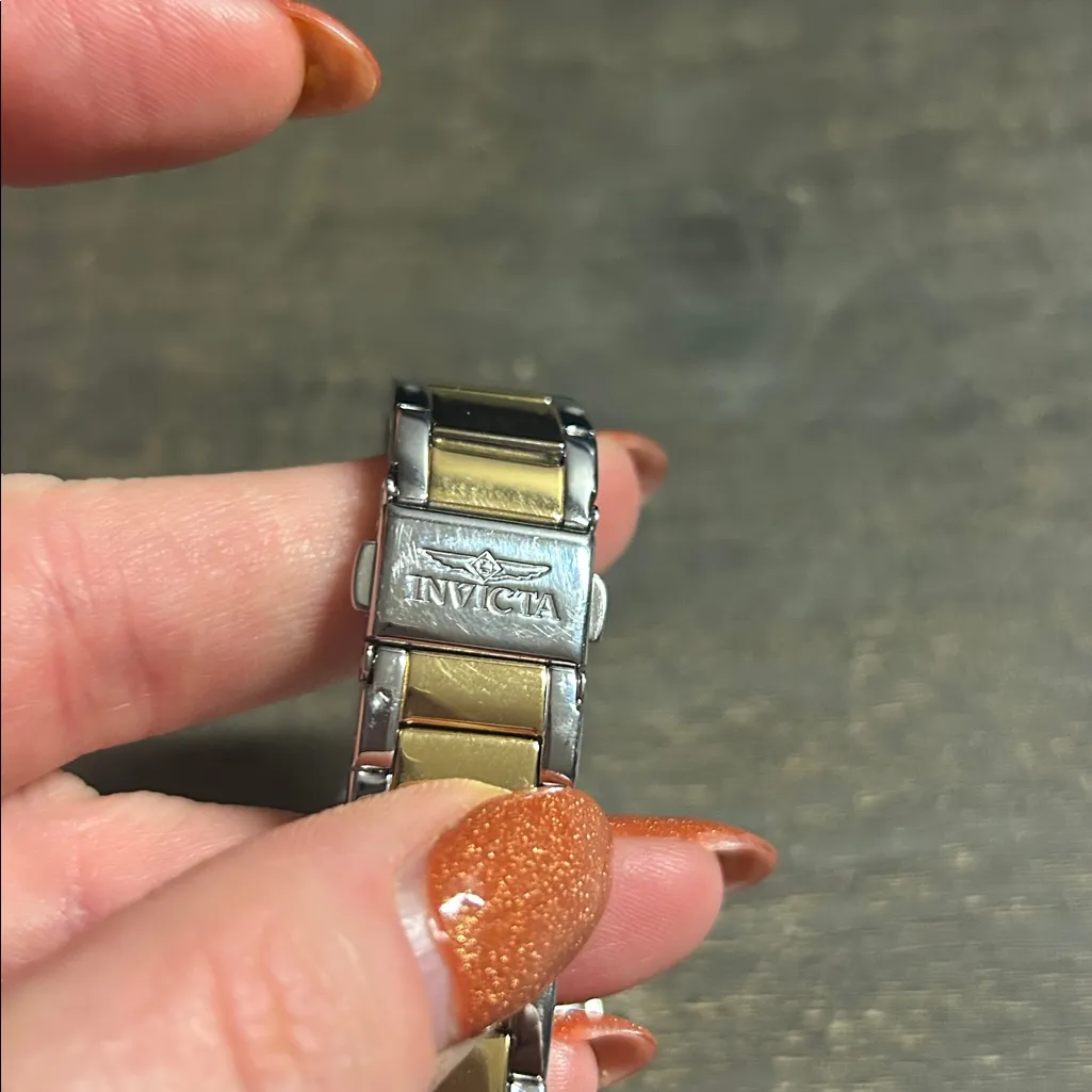 Invicta Bolt Women's Watch w/ Mother of Pearl Dial - 36.5mm, Gold, Steel - Image 3