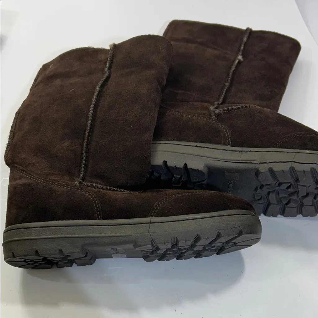 Stylish Brown Ankle Boots for Women Size 9 - Image 15