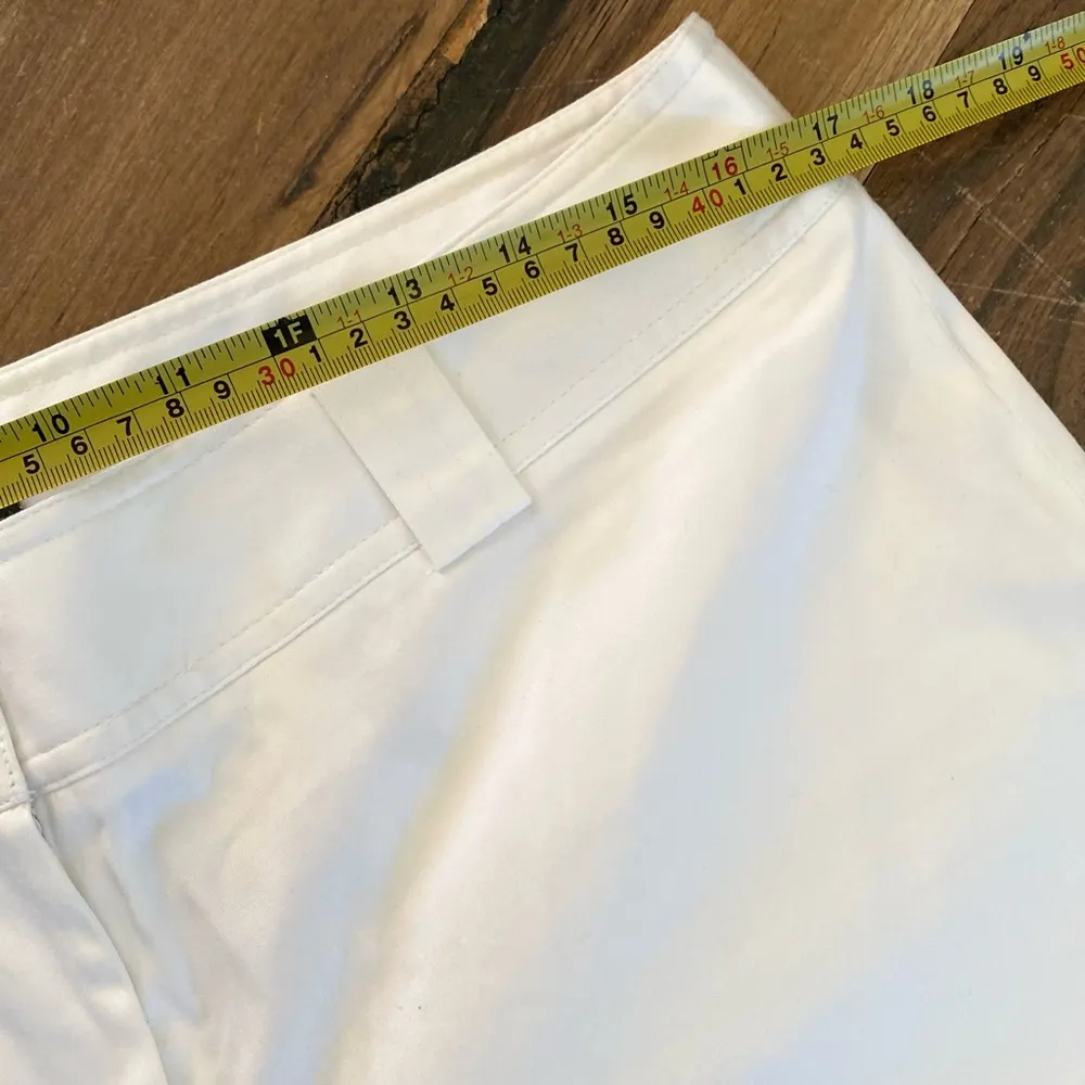 Atelier White Crop Pants Size 10 - Image 9