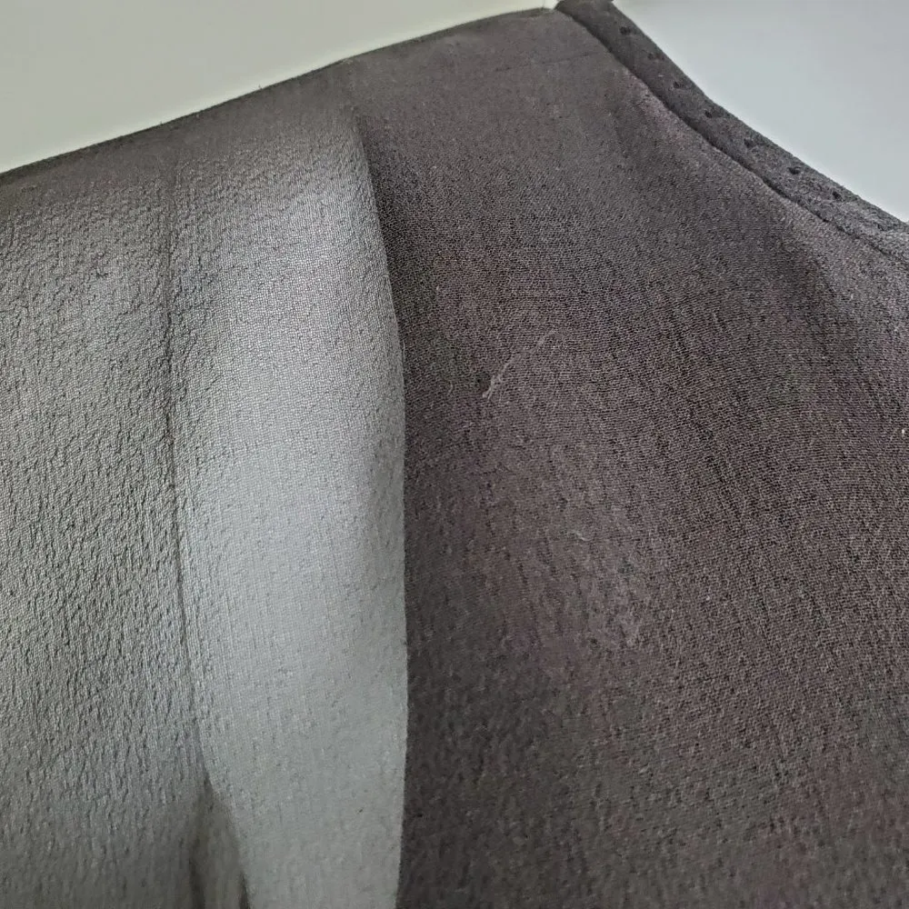 Elie Tahari Silk Sheer Overlay Sequin Blouse - Image 13