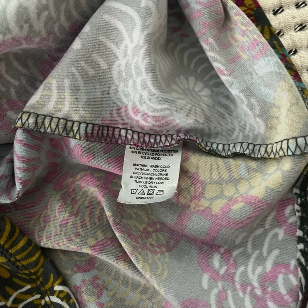 Soybu Pink Blue Athletic Top Strappy Shelf Bra Tank Running, Sz M - Image 8