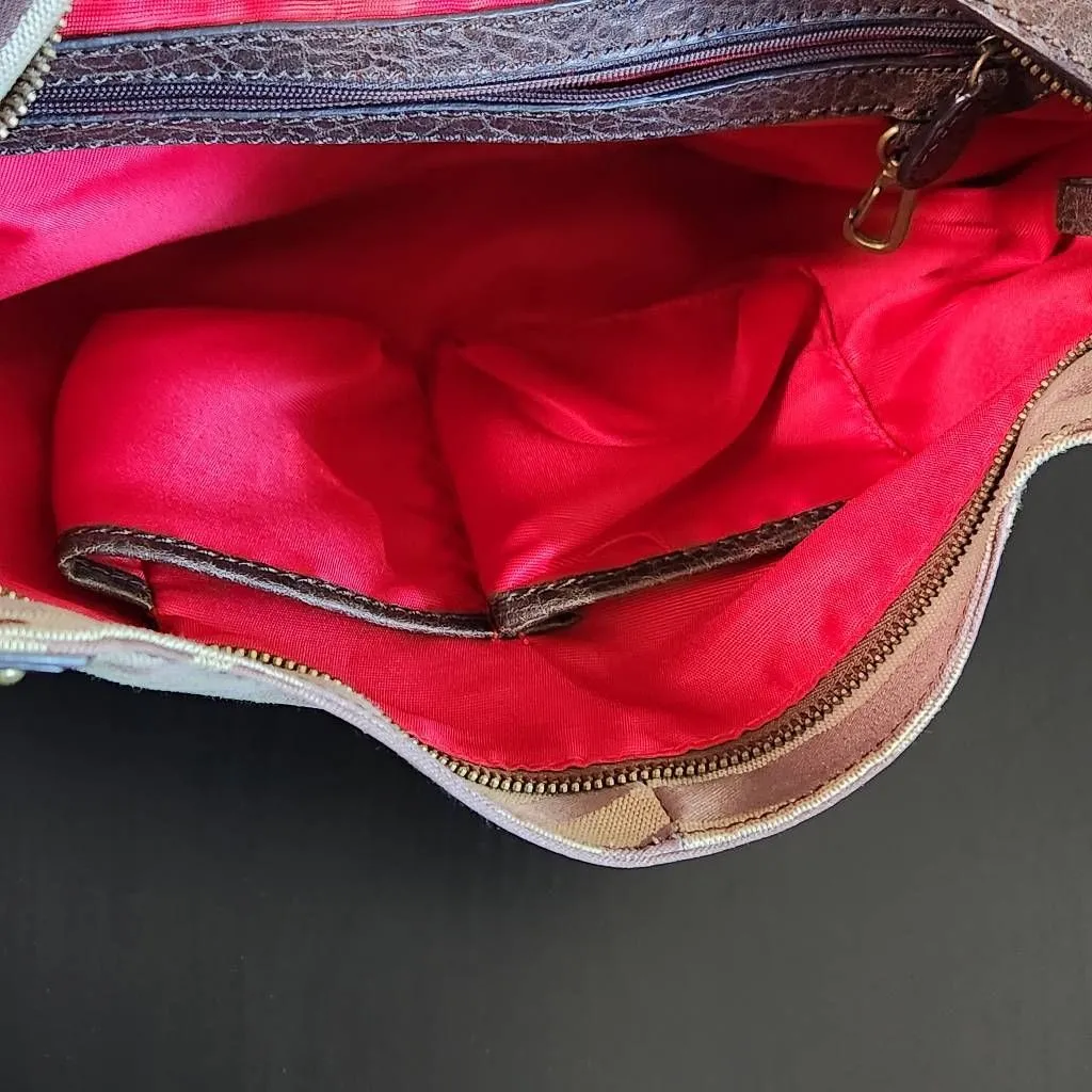 Jessica Simpson Brown Zebra Handbag - Image 6