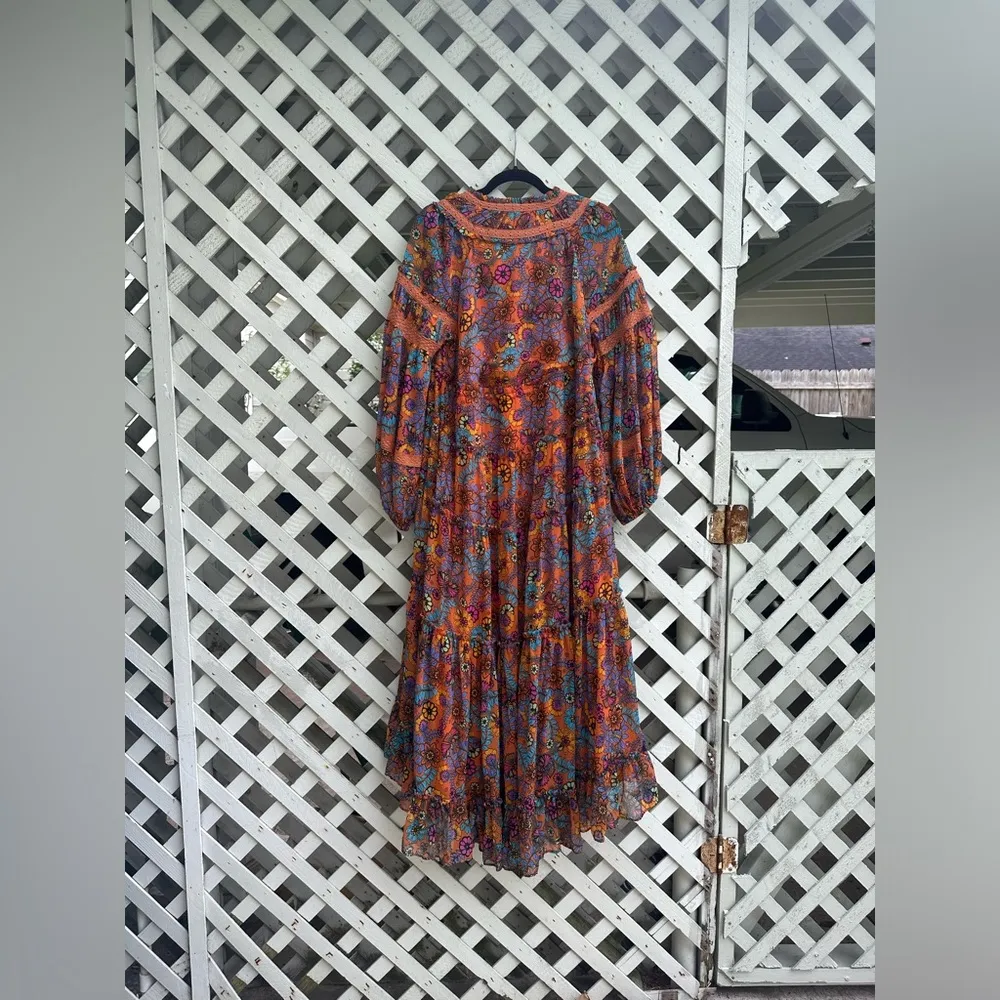 COPY - Free People Cassis Floral Midi Dress - Image 6