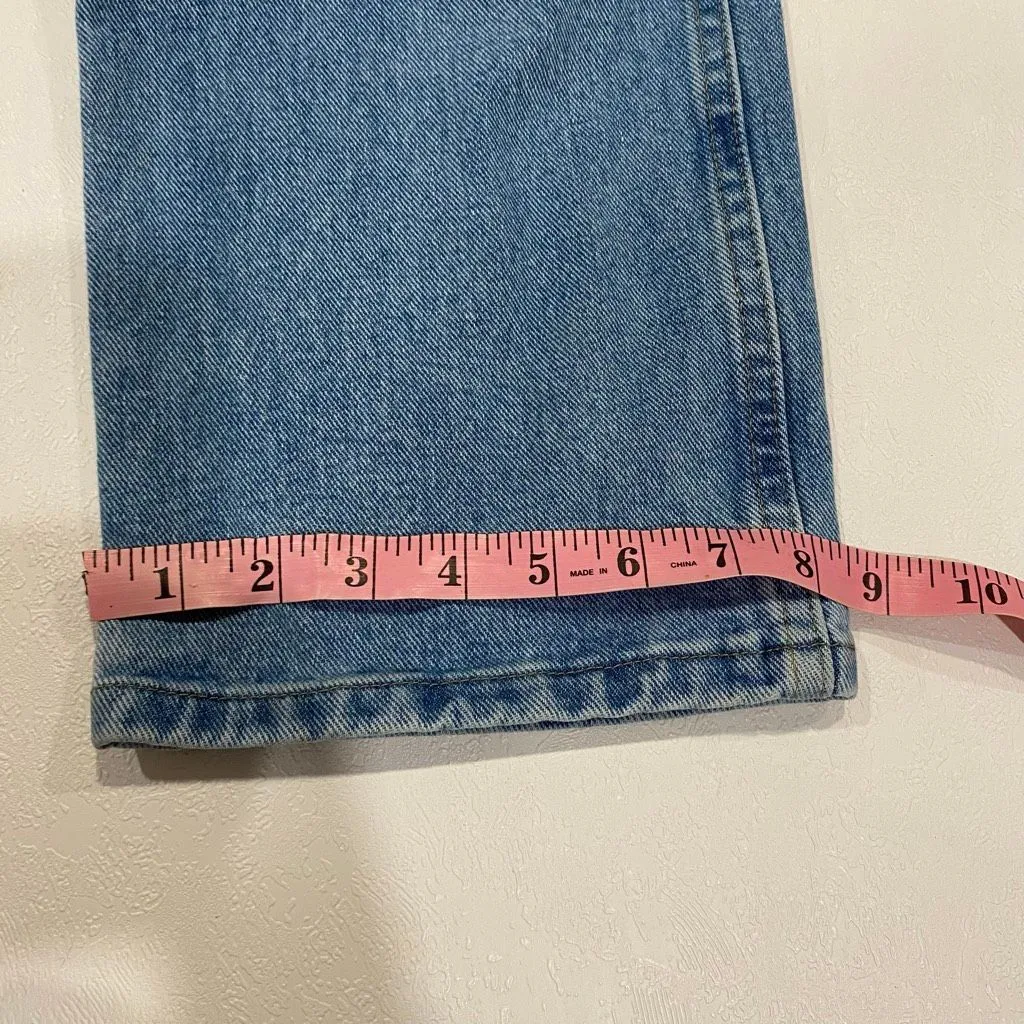 Levi Strauss Signature Mid Rise Bootcut Jeans Women 8 Long W28 L34 Blue Denim - Image 8