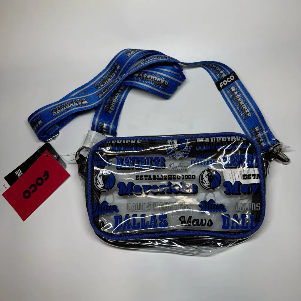 NBA Dallas Mavericks Clear Crossbody Bag - Image 2