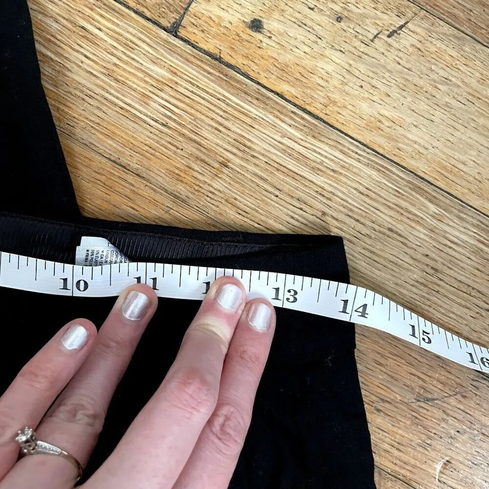 Banana Republic black trousers logan style business casual pants women size 00 - Image 5