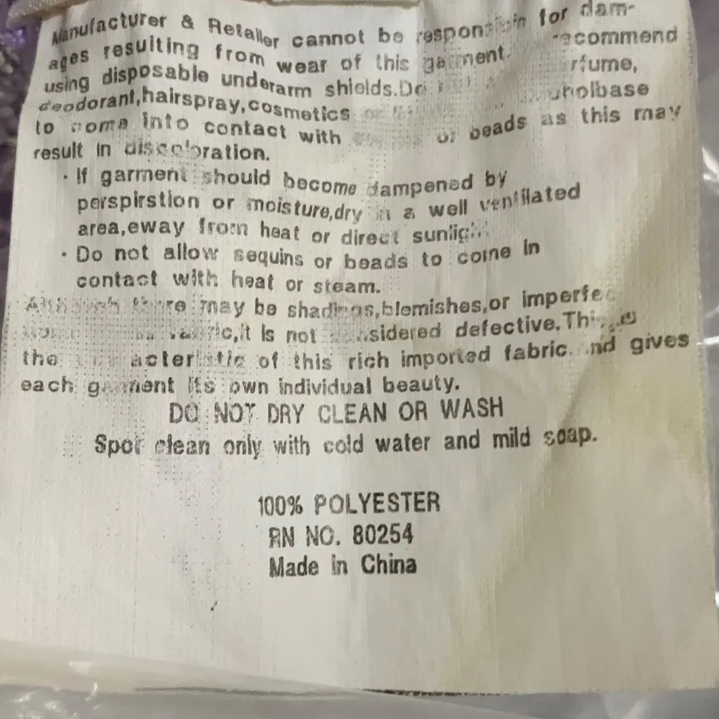 Alyce Designs Lavender Beaded Gown 4 Princess Bridgerton Regency Prom Fairy Purple - Image 12