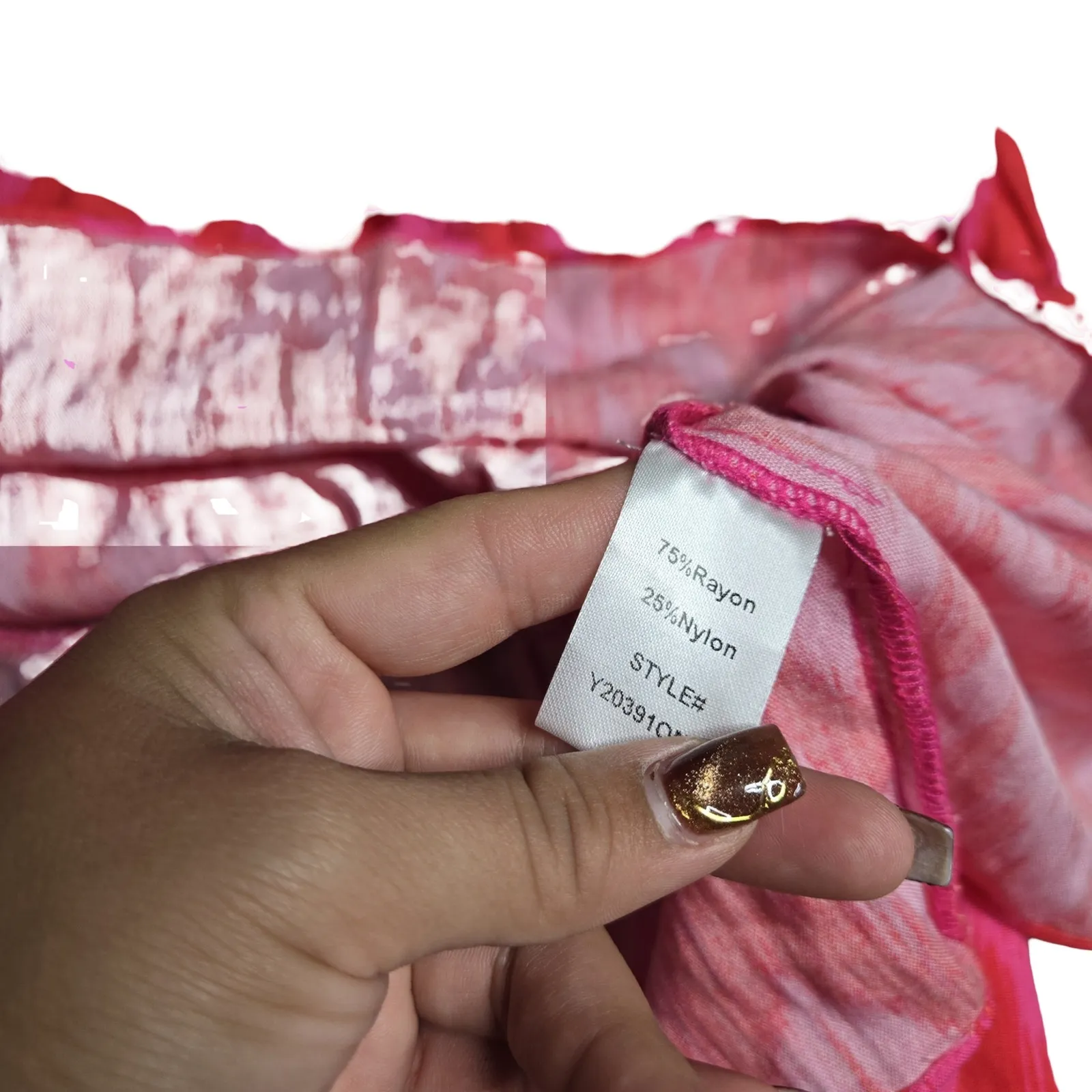 Tuckernuck Pomander Place Ikat Kenzo Dress in Hot Pink Size: L Size L - Image 6