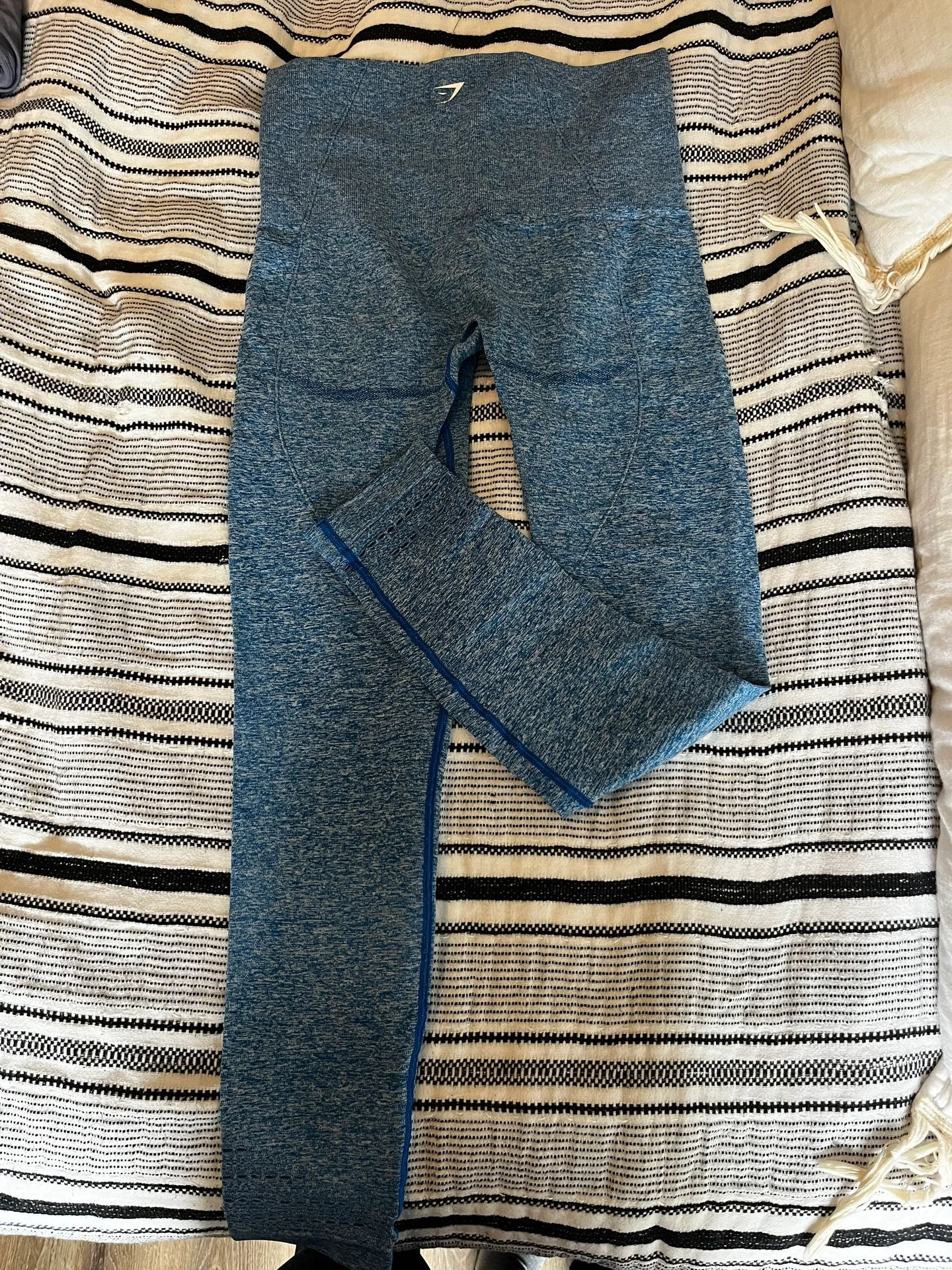 Gymshark Leggings-Blue - Image 2