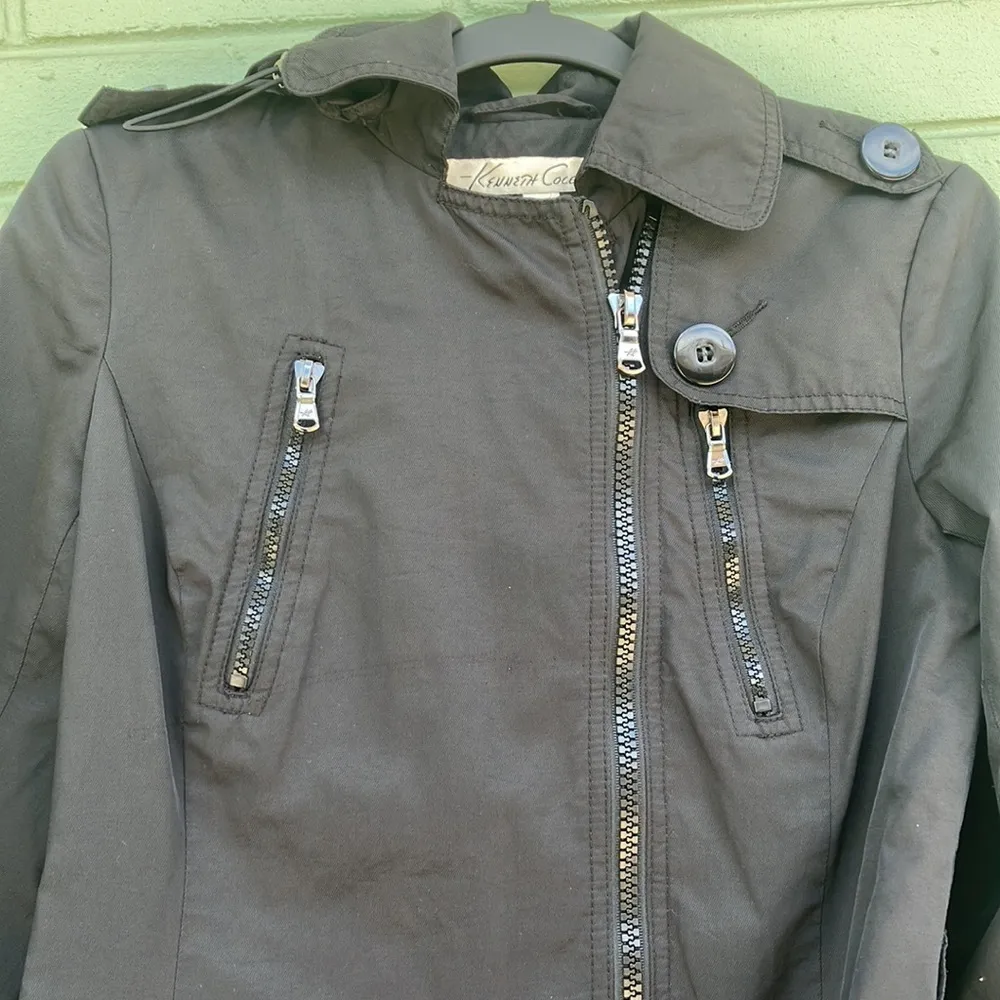 Kenneth Cole New York black raincoat - Image 2