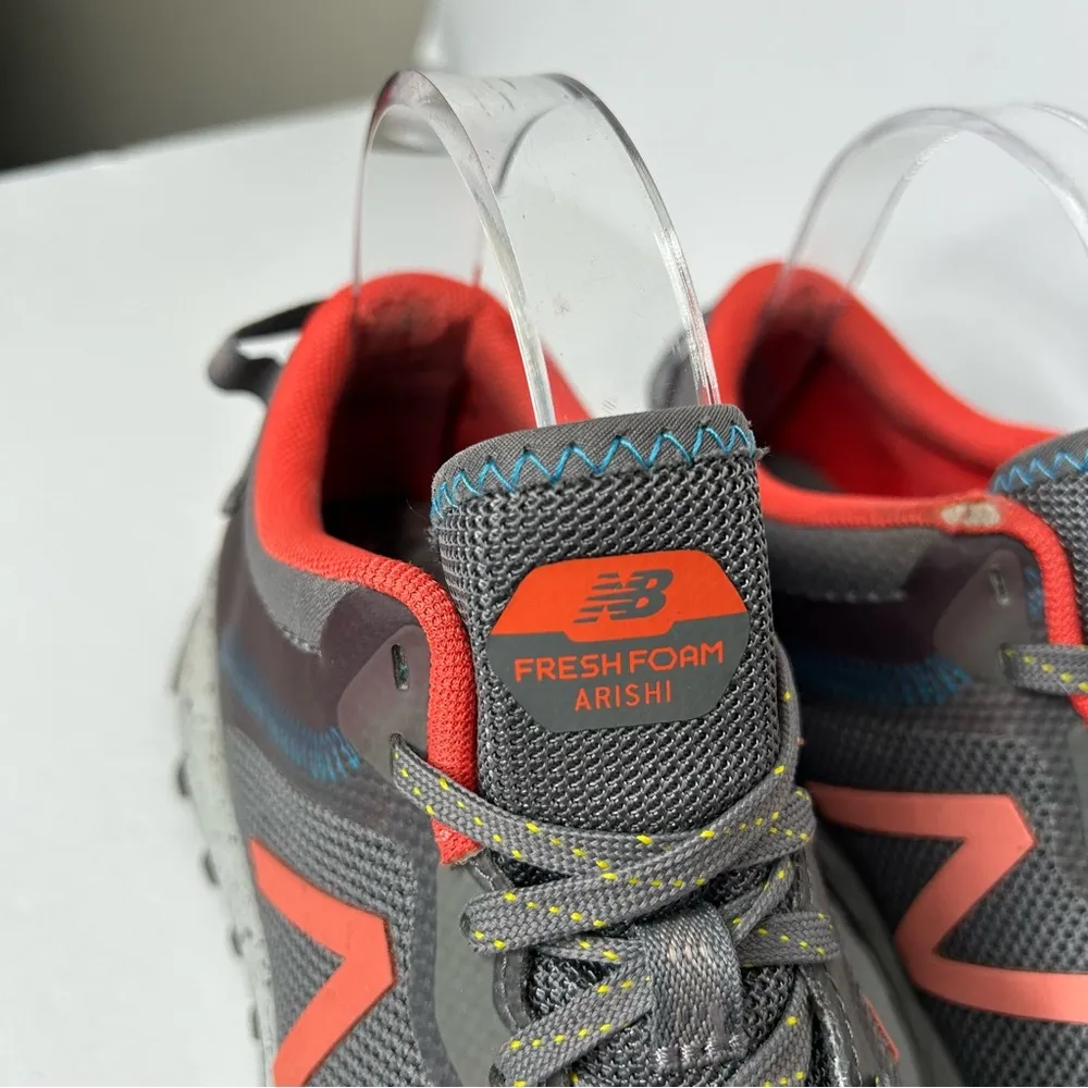 New Balance Gray and orange Athletic Shoes 9 Fresh Foam - Image 7