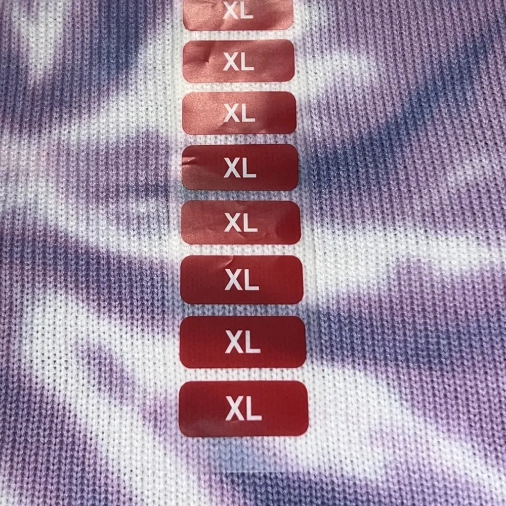 Design History women’s size x-large pullover sweater berry combo spiral design - Image 2