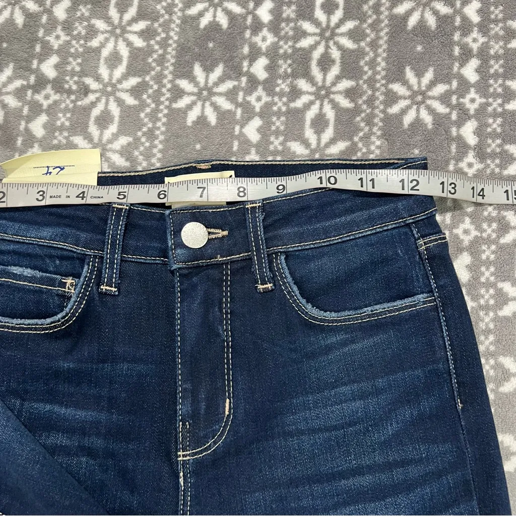 NWT L'agence Margot‎ High Rise Skinny Jeans In Orlando Wash Size 24 - Image 10