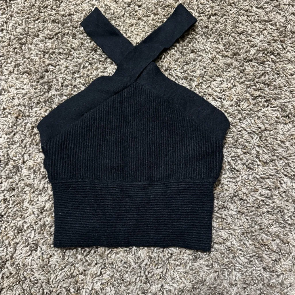 Abercrombie & Fitch Ottoman Ribbed Twist Tank - Image 2