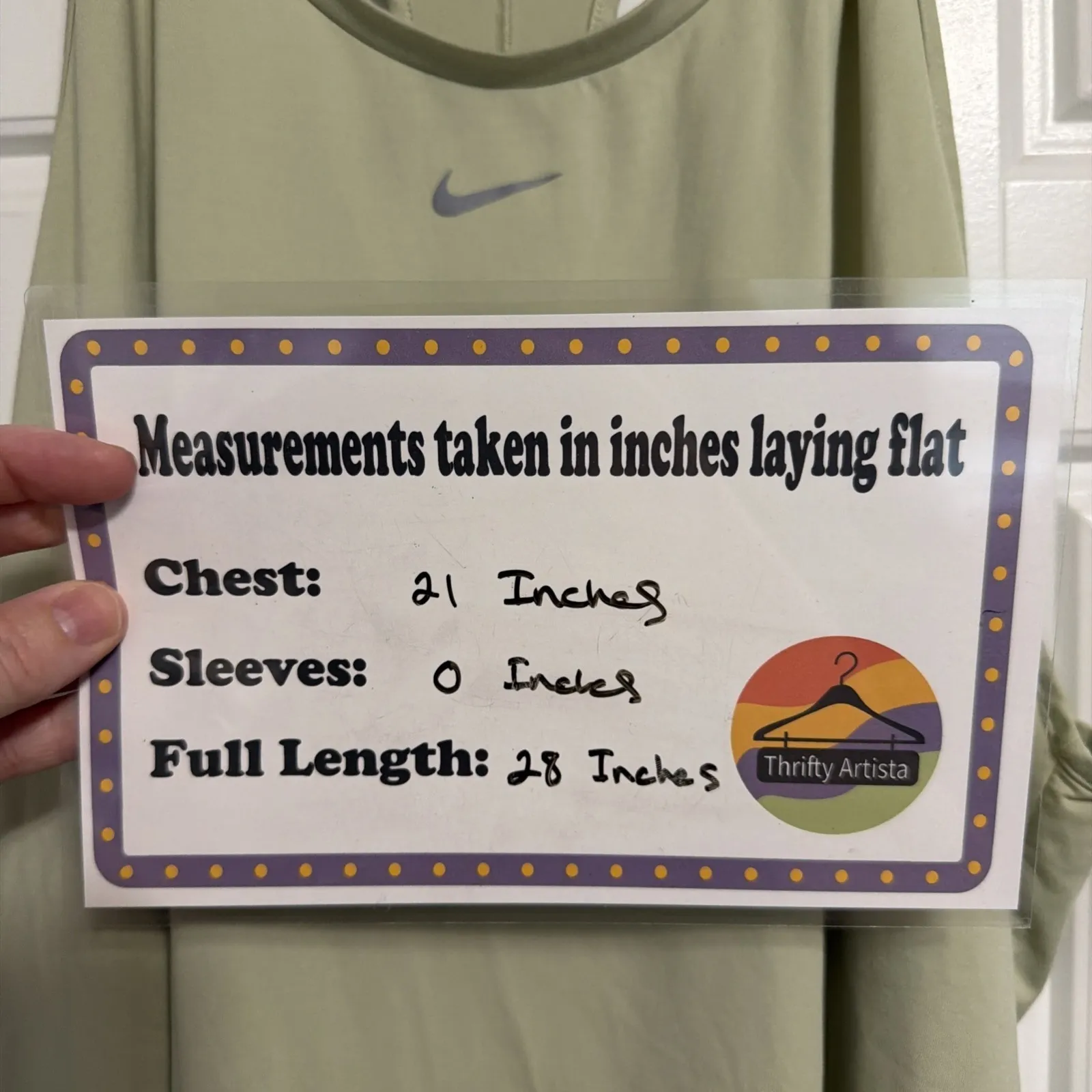 Nike Dri-FIT Tank Top Green Racerback Athletic Workout Mens XXL - Image 2