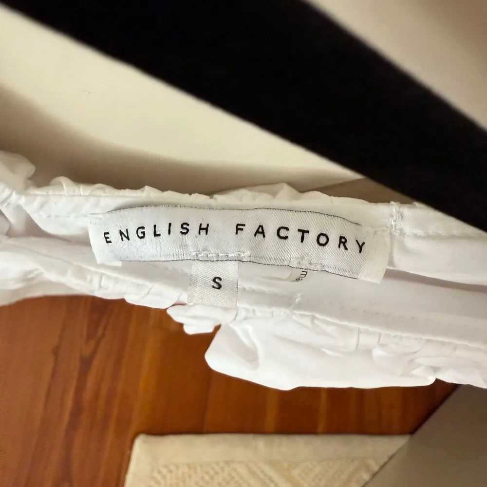 English Factory White Ruffle Top - Image 3