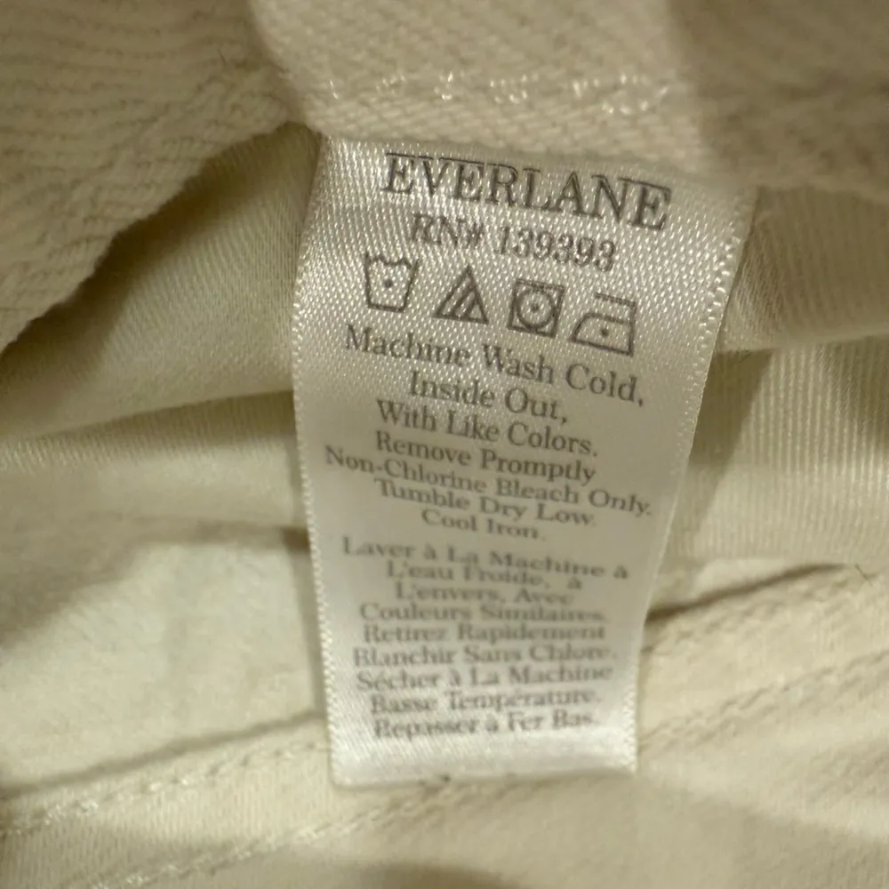 Everlane Ridge Way High Denim Shorts – White – Size 28 - Image 5